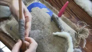 How to Needle Felt a Donkey: Part 3 Body and Ears