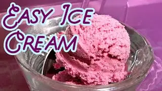 How to Make Ice Cream || Churning Timelapse
