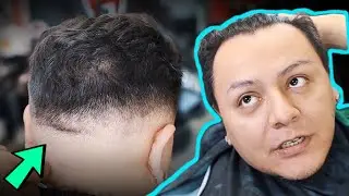 A Blurry Fade On Him Seems IMPOSSIBLE! Barber Tutorial