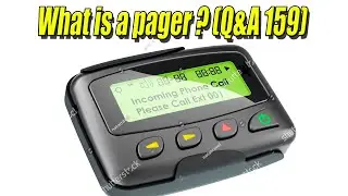 What is a pager ? (Q&A 159)
