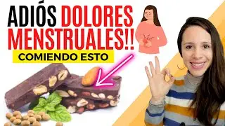10 MEJORES alimentos que debes comer para NO tener DOLORES MENSTRUALES 😊 #dieta #menstruación