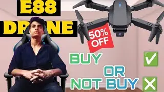 E88 Drone features 🤫 || E88 DRONE BUY OR NOT BUY || 🤔 #dronecameravideo #e88drone #bestwholesaledron