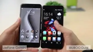 BLUBOO Dual vs uleFone Gemini Dual Camera Review