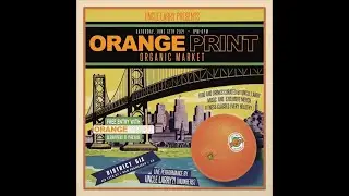 Larry June: Orange Print Event in San Francisco with Performance [BayAreaCompass]