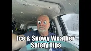 Some basic safety tips for dangerous weather, icy conditions everybody be safe