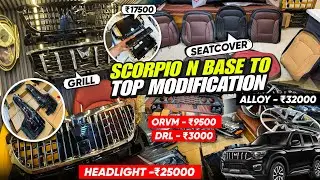 Scorpio n base to top model modification ✅ Scorpio n Genuine Accessories ✅ Scorpio n z2 modified ✅