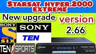 Starsat hyper 2000 extreme New software 2.66
