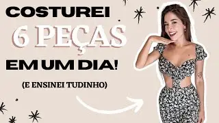 VLOGÃO DA CUSTOMIZAÇÃO! | tutorial de 6 peças: 3 croppeds, 2 saias, 1 calça!