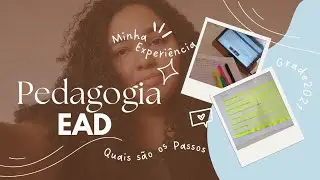 Grade curricular Pedagogia Licenciatura EAD| minha experi&ecirc;ncia Primeiro ano de faculdade 