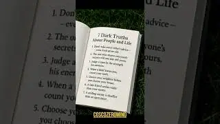 9 Dark Truths About People and Life | #psychology #quotes #shorts #motivation #englishquote #life