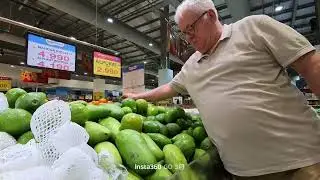 Ajak suami makan makanan rumah dan ke supermarket 