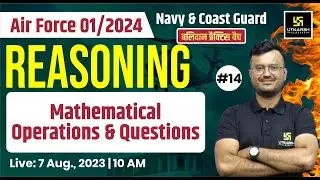 Mathematical Operations & Questions | Airforce 2024 Reasoning | Top Questions | By Himanshu Sir
