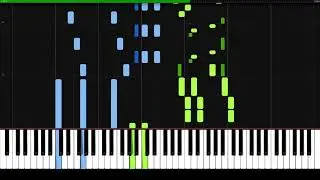 Caprice Rag (1917) - James P. Johnson | Piano Tutorial | Synthesia | How to play