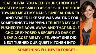 MY STEPMUM TRIED TO POISON MY FOOD AFTER MY LATE DAD'S FUNERAL BUT SHE ENDED UP SHOOTING HERSELF ...