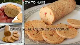 Make AUTHENTIC Halal Chicken Pepperoni at Home with This SIMPLE Trick#asiancuisinebyfarzana