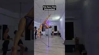 Intermediate Pole Trick #beginnerpole #poledancer #dancer