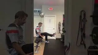 How to: Seated Banded Leg Curl (Hamstring Tendinitis/Tendinopathy)