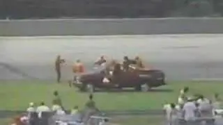 1992 Miller Genuine Draft 500 - Dallenbach Crash