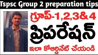 Tspsc Group 2 preparation tips || ts groups job guidence 2022