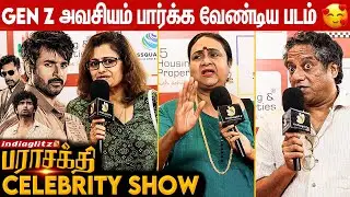 🔥இதுதாண்டா படம்-Jayam Ravi வில்லன்-அ மிரட்டி இருக்காரு....Parasakthi Celebrity Show