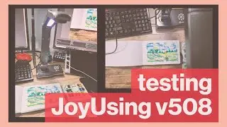 document camera for distance learning or pc free in the classroom - JoyUsing v508 review