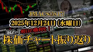 株価チャート振り返りで明日の勝利を！（ＪＭＡＣＳ：5817）