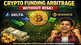 Crypto Funding Rate Arbitrage Trading Strategy | Using Binance & Delta Exchange