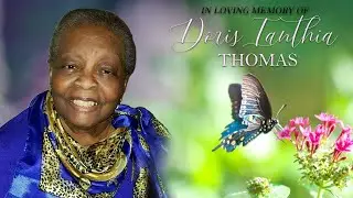 Celebrating the Life of Doris Ianthia Thomas