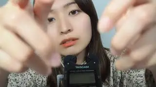 【ASMR】10分で眠れるマウスサウンド🗣️とハンドムーブメント👐