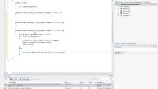 how to write data in a text file using C# windows form
