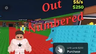 I GOT OUT NUMBERED IN ROBLOX STEAL A BRAINROT...