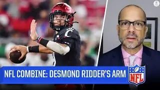 NFL Combine: Desmond Ridder's ARM STRENGTH [Player Analysis & Breakdown] | CBS Sports HQ