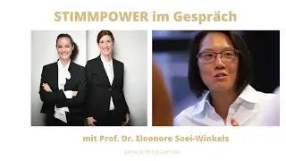 STIMMPOWER im Gespr&auml;ch mit Prof  Dr  Eleonore Soei Winkels