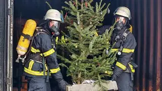 Mensch pass auf! Feuerwehr mahnt zur Vorsicht mit trockenen Christb&auml;umen