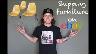 How to Ship Furniture on Ebay or Etsy! Mid Century Modern Herman Miller Chairs