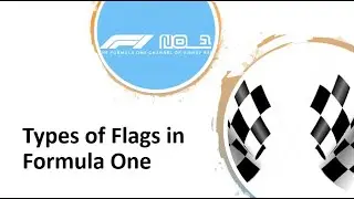Formula 1 Flags