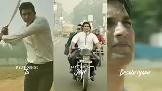 Besabriyaan | new full screen whatsapp status | MS. Dhoni | Armaan Malik | Suahant whatsapp status