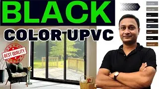 #Amazing BLACK uPVC Sliding Doors # Black Color uPVC Sliding Door🪟