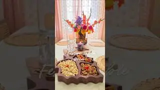 Elegant  decor that can look  so glam.#diwalidecor #diwalitabledecor #festivedecor #tablefullofjoy