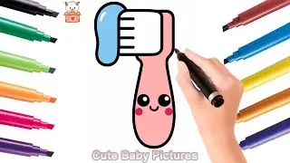 How to Draw a Cute Toothbrush