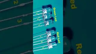 amazing RGB Led light circuit || #Shorts #experiment