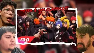 O MAIOR RAP DE ANIME DA HIST&Oacute;RIA! ☁️| Rap da Akatsuki (Naruto) - OS NINJAS MAIS PROCURADOS | REACT