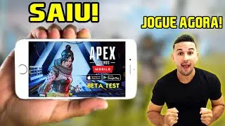SAIU APEX LEGENDS MOBILE BETA FINAL,CONFERINDO TUDO NO GAME