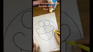 Easy Doraemon mask for kids part 1#Day 1 # 15 days 15 mask challenge