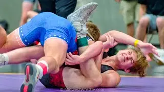 120 – Ryan Goddard {G} of IL CornStars Silver vs. Jaxson Rosselli {R} of Pursuit Wrestling OH