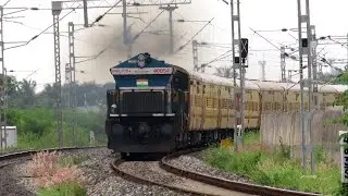 UBL EMDs powering Last diesel runs of Hubli-Miraj passenger |  Indian railways