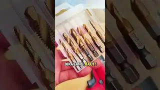 Tap Drill Set &ndash; Solusi Cepat Bikin Ulir Presisi! #shorts #matabor #perkakas #tools #racunshopee