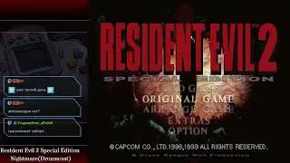 [Dreamcast] Resident Evil 2 Special Edition Mod | Claire | Nightmare | Scenario A | Part 3