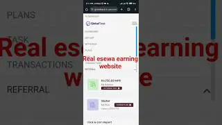new esewa earning website in Nepal real website #esewaearningapp #esewa eg # #refer #referralcode