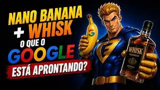 Google acaba de unir Nano Banana + Whisk e o VEO 3 ficou insano!